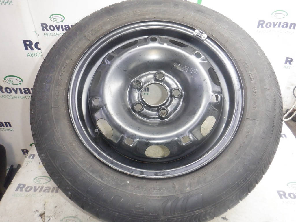 

Б/У Докатка (запаска) R-14 Skoda FABIA 1 1999-2007 (Шкода Фабия), 6Q0601027H (БУ-223914)