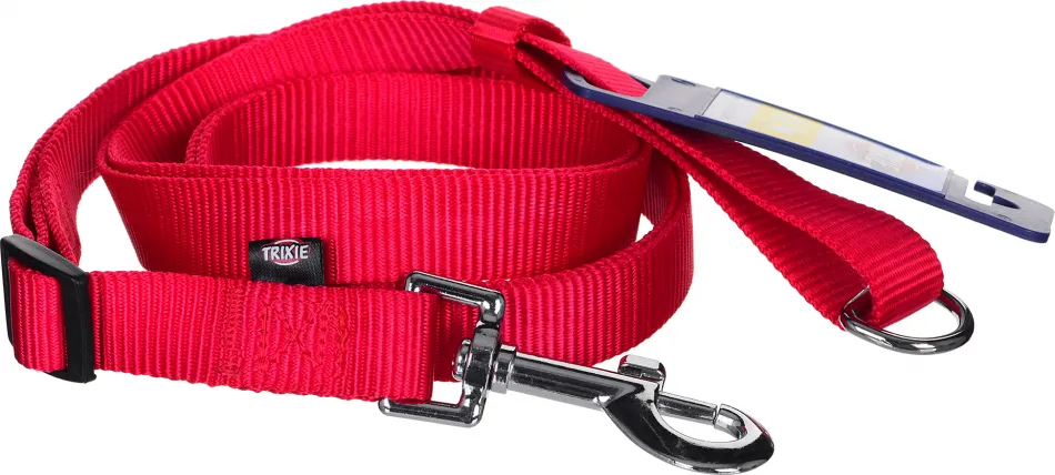 

Trixie Classic Leash M-L Поводок для собак «Classic» 1,20-1,80 м / 20 мм (красный)