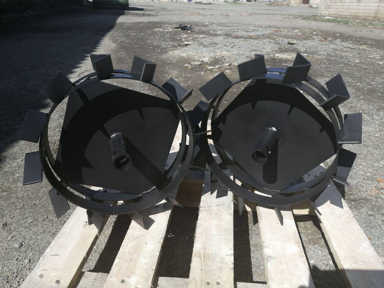 

Грунтозацепы ф330х100 с втулкой под 25 вал