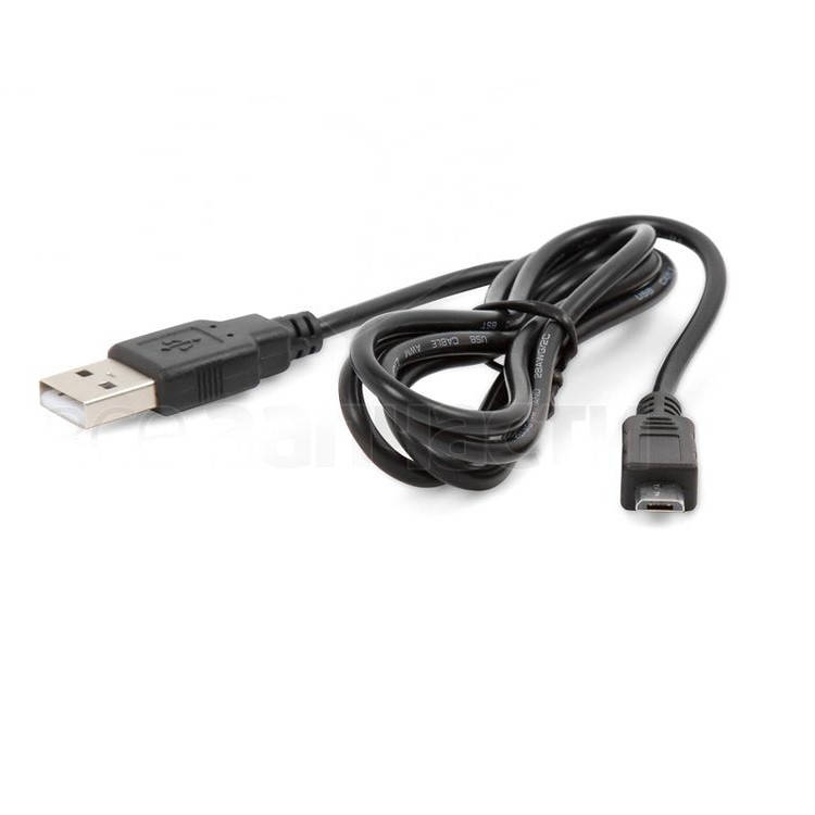 

USB data кабель черный (micro-USB-B, USB-A)