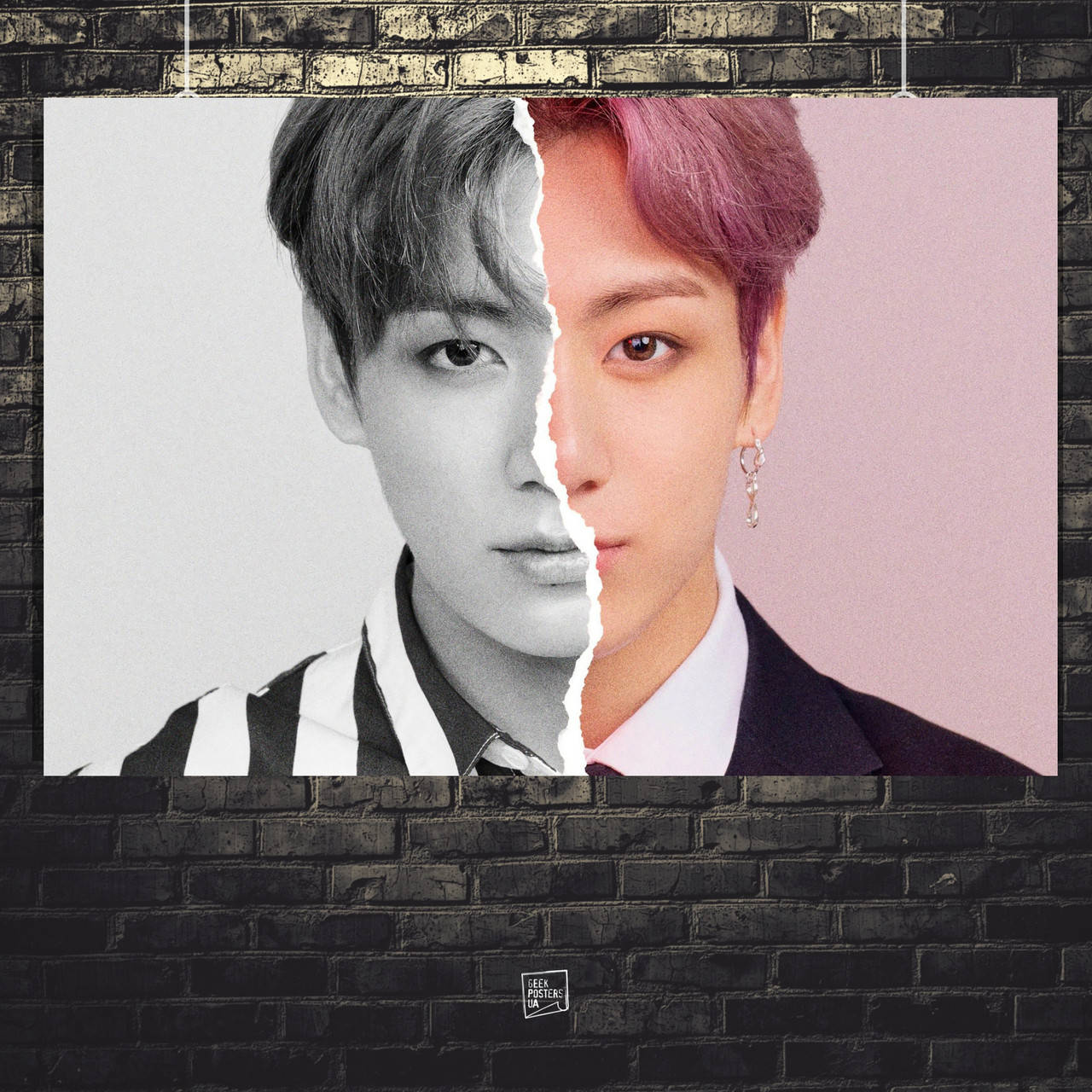 

Плакат "БТС, Чон Джонгук, Bangtan Boys, BTS, Jungkook" (артикул 3469). Размер 60x40см (A2). Глянцевая бумага