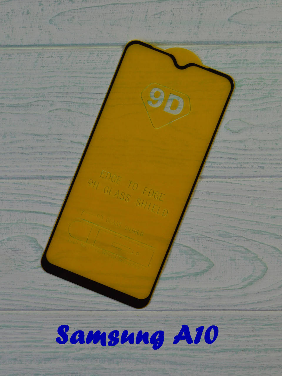 

Защитное стекло на Samsung A10 (A105F) клей по всей поверхности, Черный