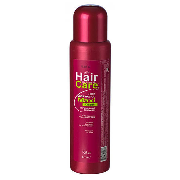 

Лак для волос Maxi объем сверхсильной фиксации (без распылителя) Витэкс Professional Hair Care 500 мл