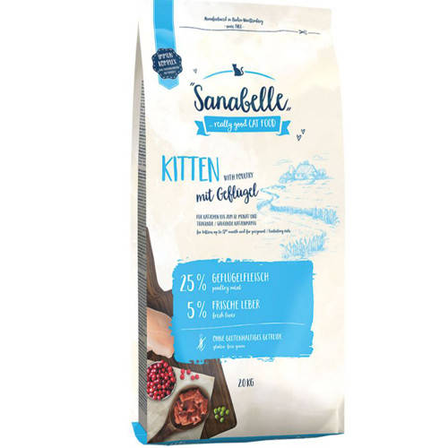 

Корм для котів (Бош) BOSCH Sanabelle Kitten 10 кг - для кошенят, вагітних кішок
