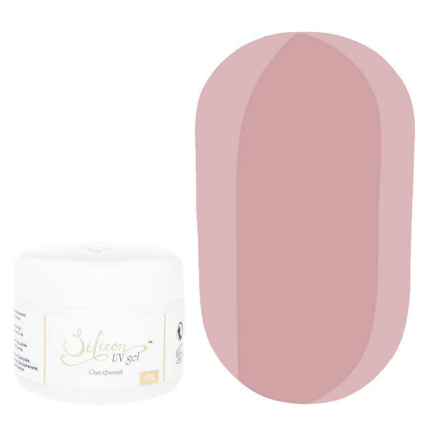 

Silicon UV Gel Cover Light - гель для наращивания, 50 мл