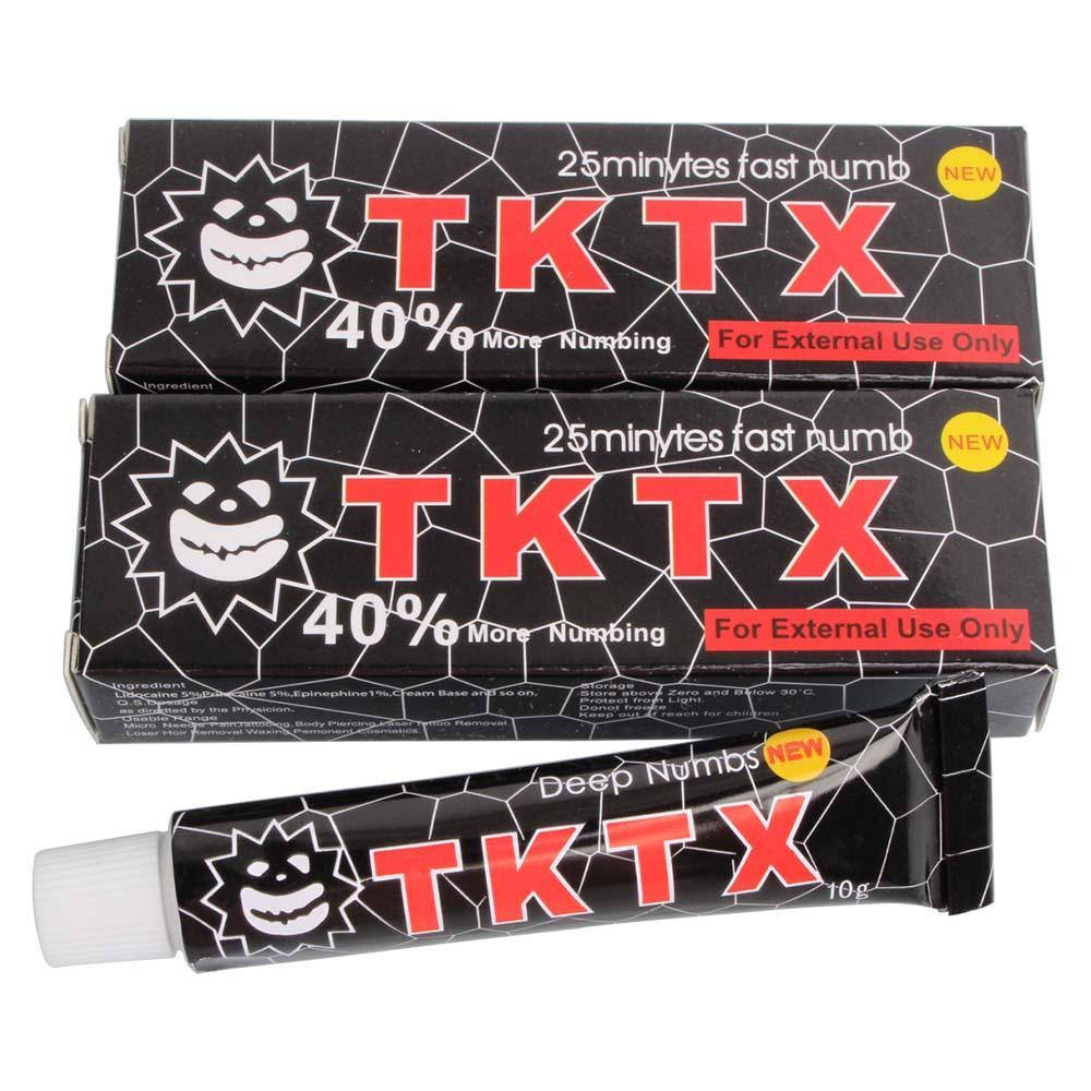 

Крем анестетик для тату TKTX 40% Черный 10г