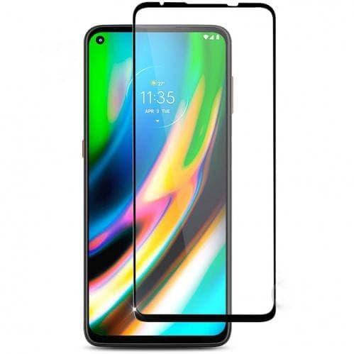 

Защитное стекло для Motorola G9 Plus на экран 5д стекло на телефон моторола г9 плюс черное NFD, Черный