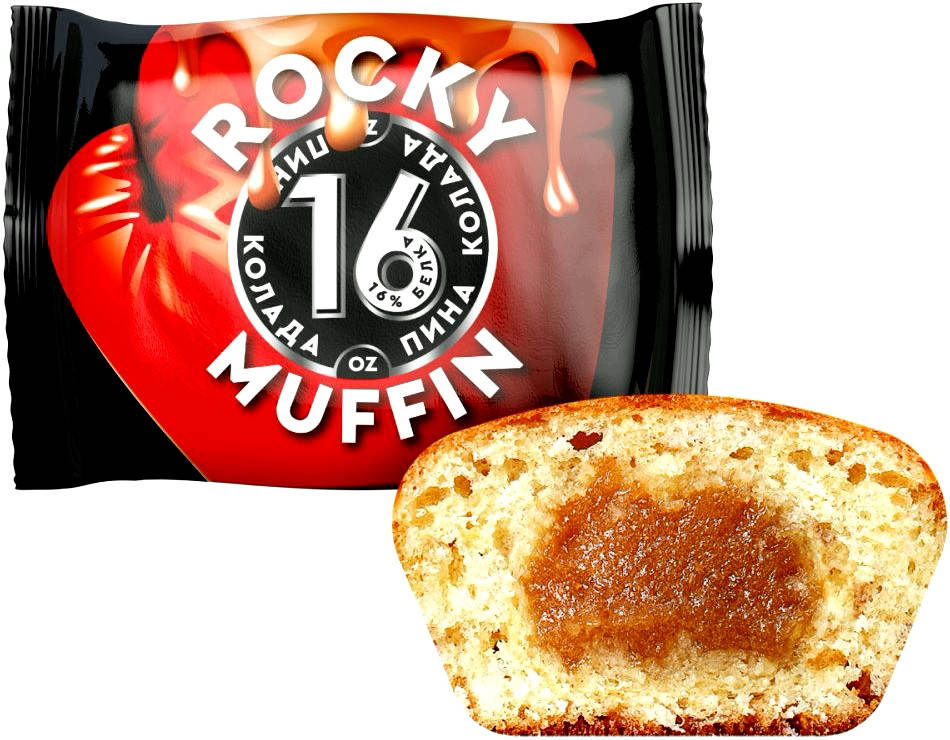 

Протеиновый маффин Mr. Djemius ZERO ROCKY MUFFIN "Пина Колада" (55 грамм)
