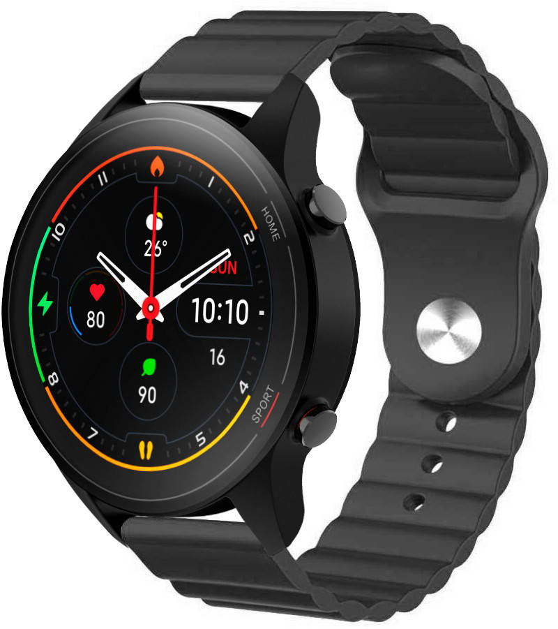

Ремешок Wave для Xiaomi Mi Watch (22мм) Черный