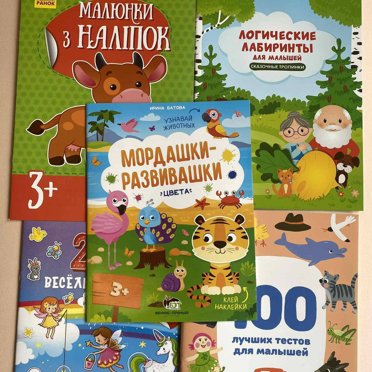 

Набор №9 развивающих материалов для занятий с детьми 3+