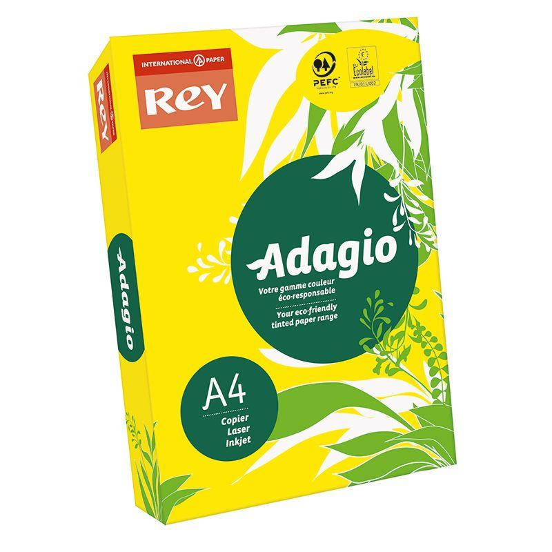 

Бумага REY Adagio А4 80г/м2 500 листов желтая Red 22 16.7360