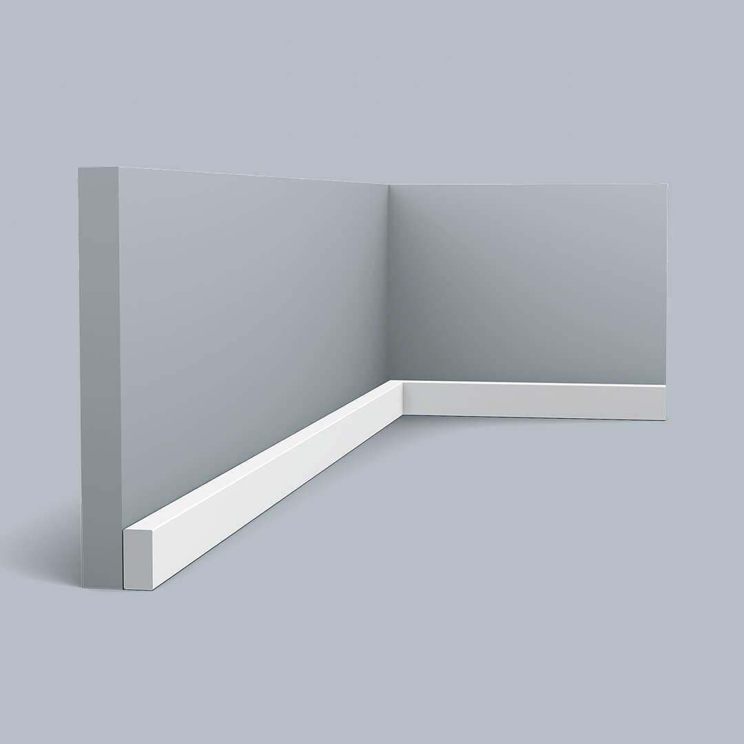 

Плинтус Orac Decor SX194 (20x10)мм, Белый