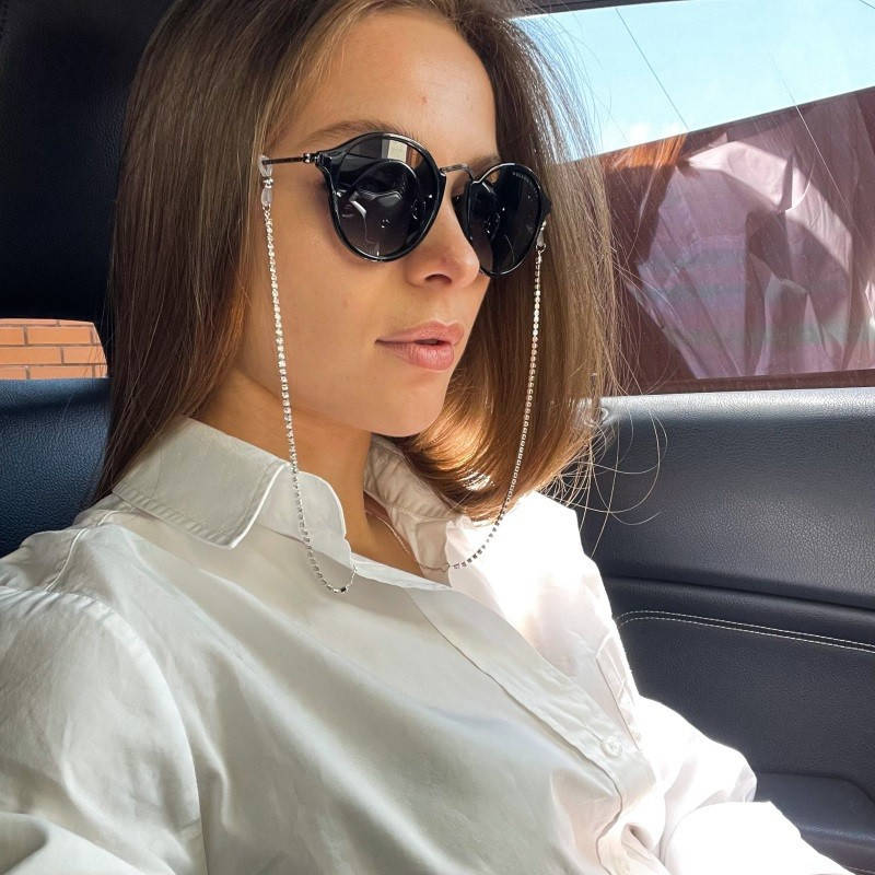 

Цепочка для очков, Белый