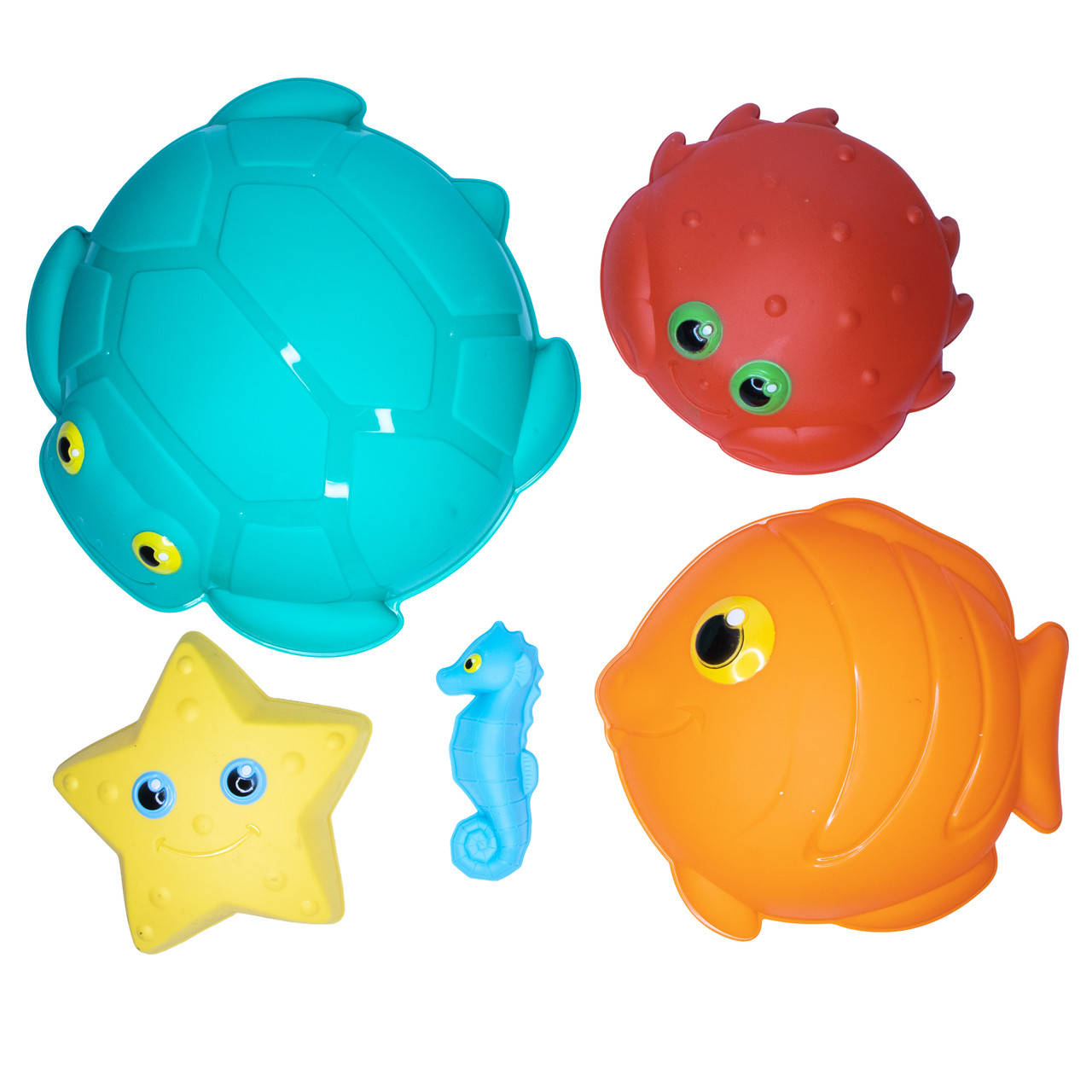 

Песочный набор - пасочки, 5 шт, 6-24 см, сетка, разноцветный, пластик (DBS11028)