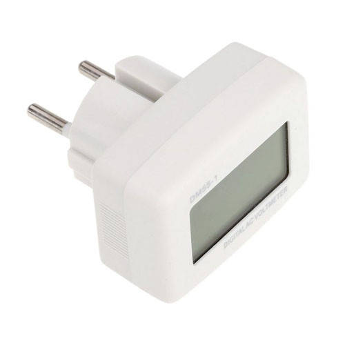 

Вольтметр сетевой розеточный DM55-1, ЖК и подсветка