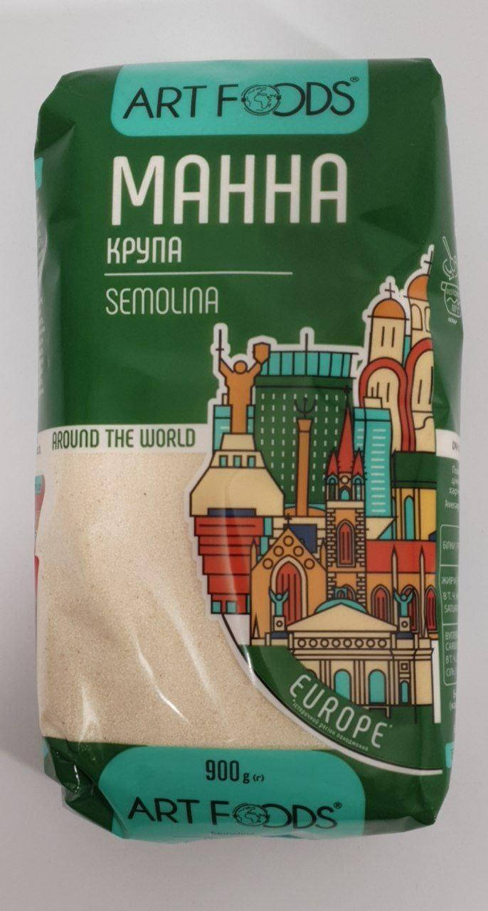 

Крупа Манная Арт Фудз Art Foods 900 г