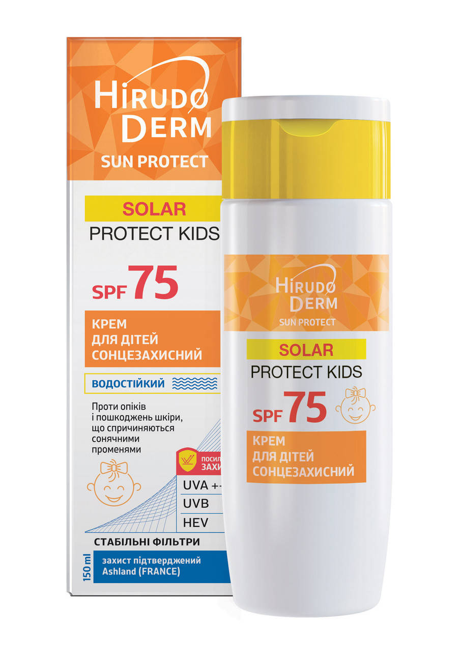 

Sun Protect SOLAR PROTECT KIDS Крем для детей солнцезащитный SPF 75 , 150 мл.