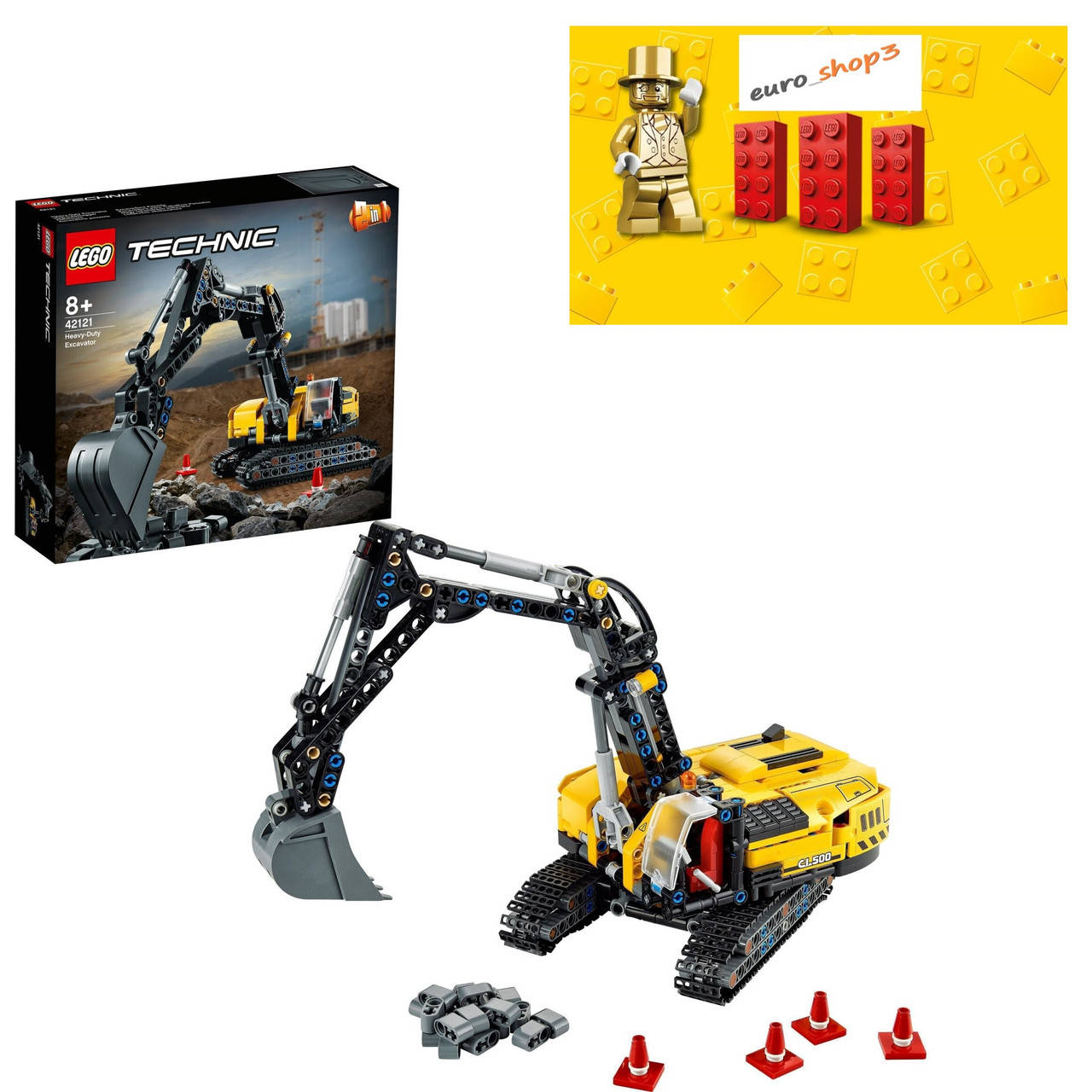 

LEGO Technic Надійний екскаватор 42121