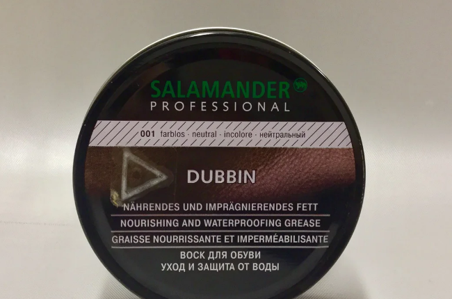 

Крем-воск для обуви 100мл Salamander DUBBIN (нейтральный), Бесцветный