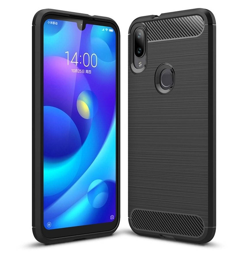 

Чехол Carbon для Xiaomi Mi Play бампер оригинальный Black, Черный