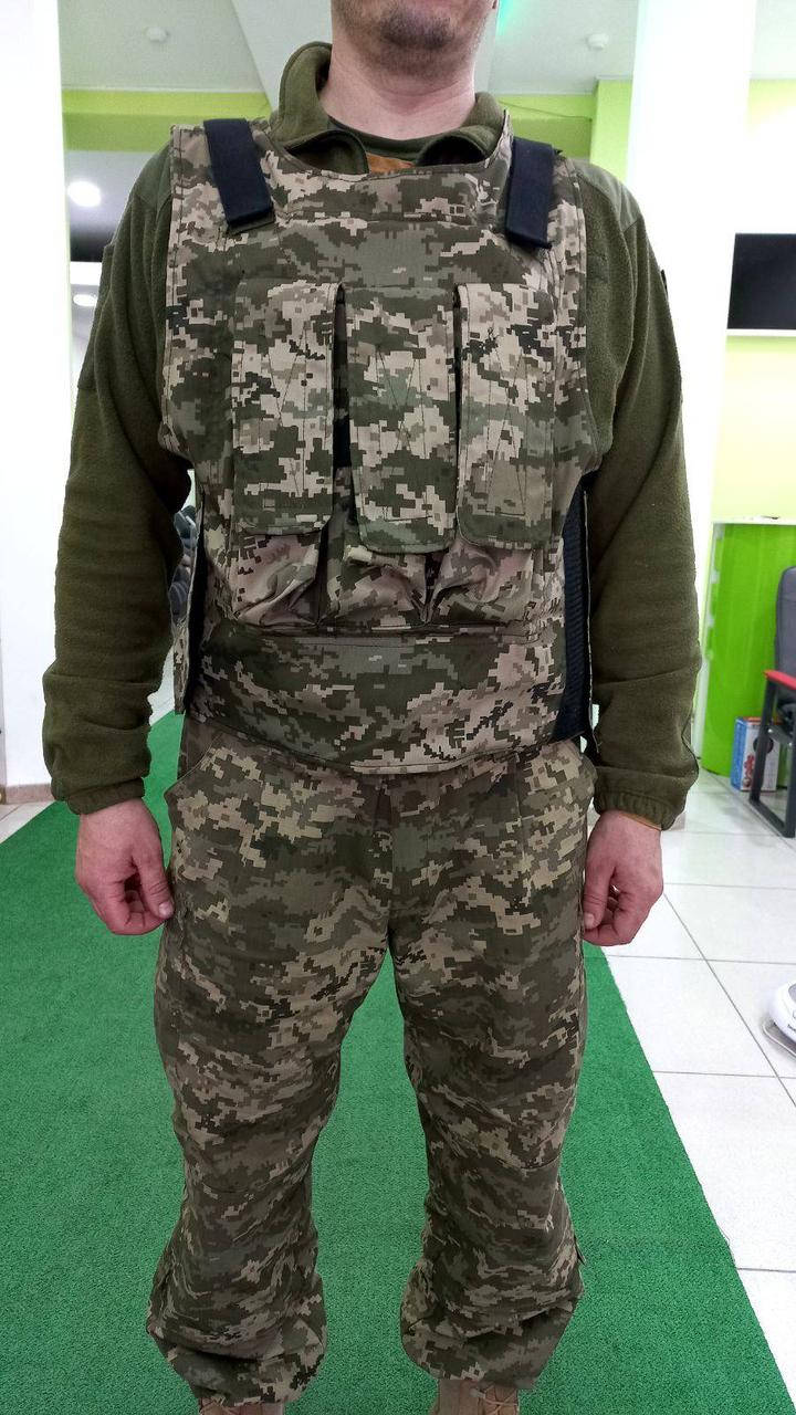 

Бронежилет 4+ клас з плитами
