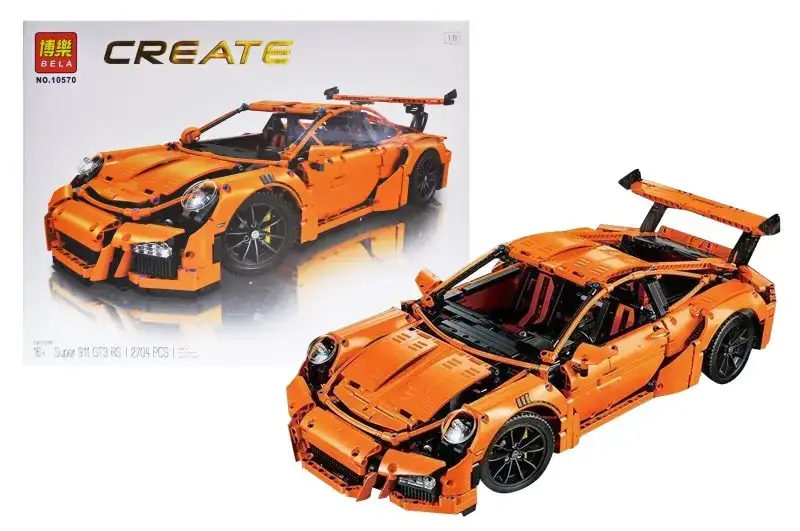 

Конструктор "TECHNIC" "Porsche 911" 2704 дет. 10570