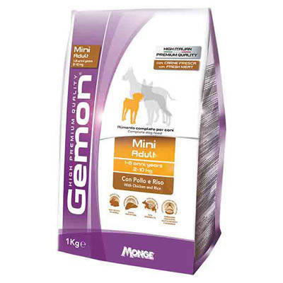 

Сухой корм Gemon Dog Mini Adult курица с рисом для взрослых собак мини пород 3 кг