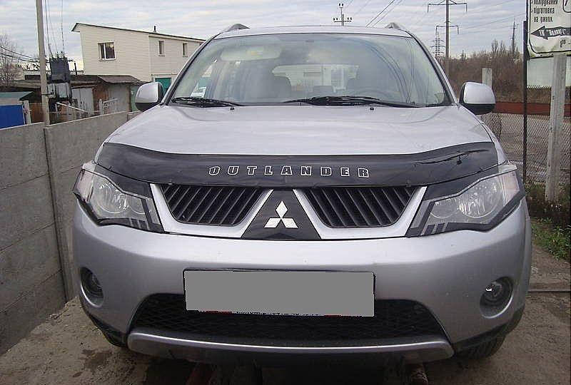 

Дефлектор капота для Mitsubishi Outlander XL '07-10