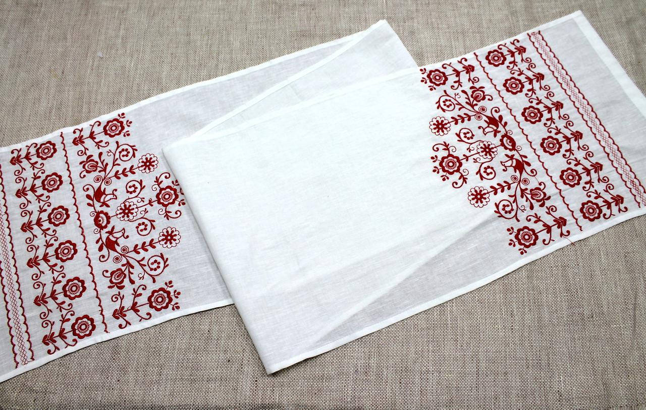 

Рушник вышитый на свадьбу "Каравайный"