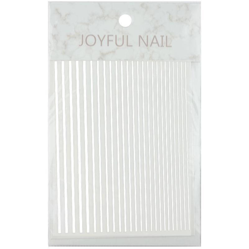 

Гибкие ленты для ногтей JOYFUL NAIL, White, Белый