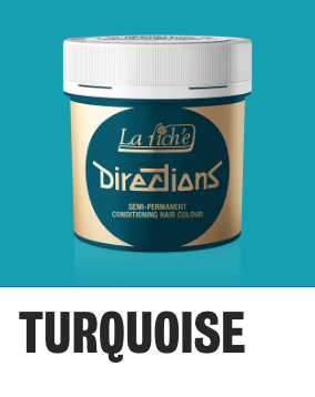 

Прямой пигмент, краска для волос La Riche Directions Hair Color, Turquise, бирюзовый