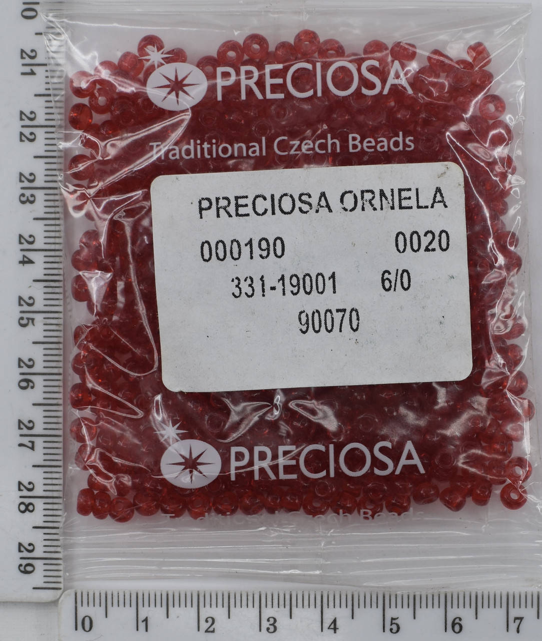 

Бисер PRECIOSA №6/0 прозрачн №90070 пакет 50 грамм уп=1пакет