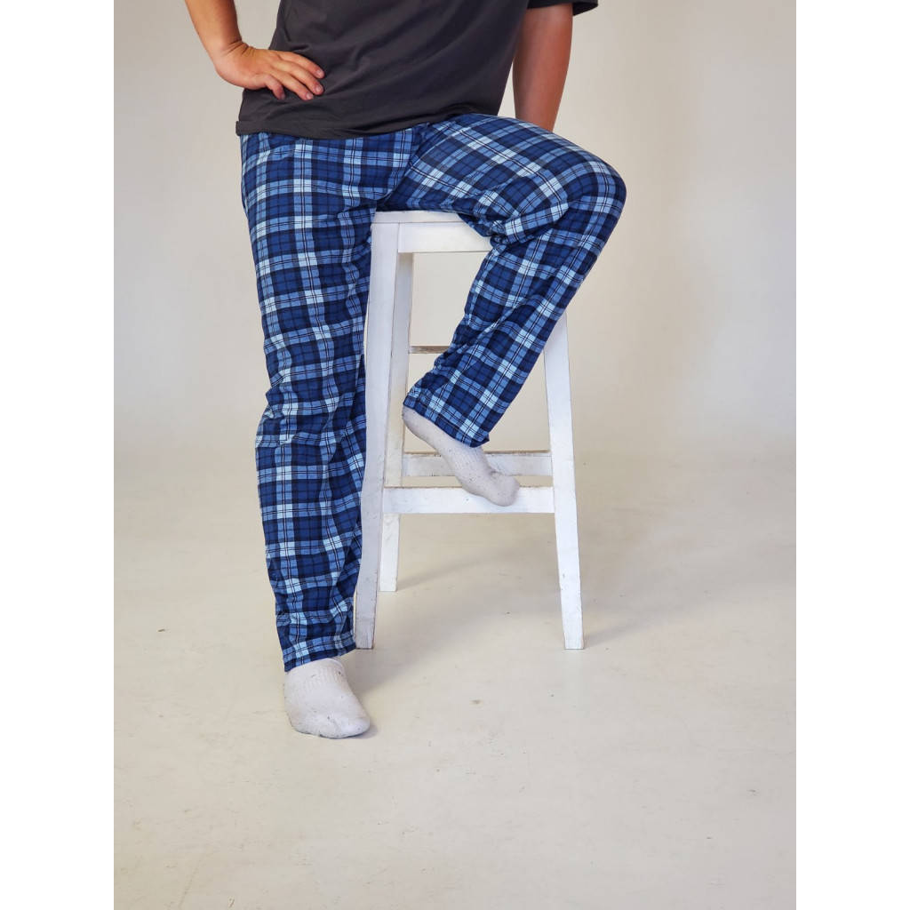 

Домашние мужские штаны в клетку больших размеров