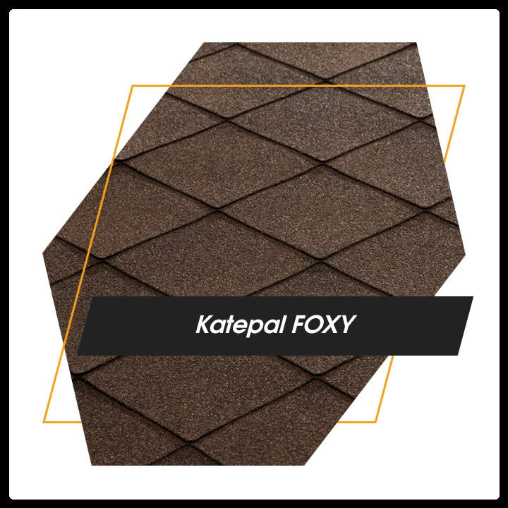 

KATEPAL Битумная черепица Super Foxy (Коричневый)