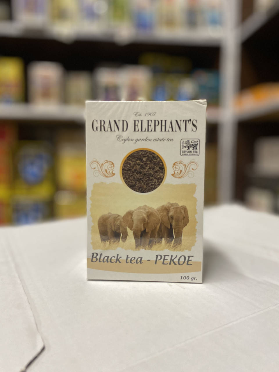 

Чай цейлонский Grand Elephant’s Pekoe 100г