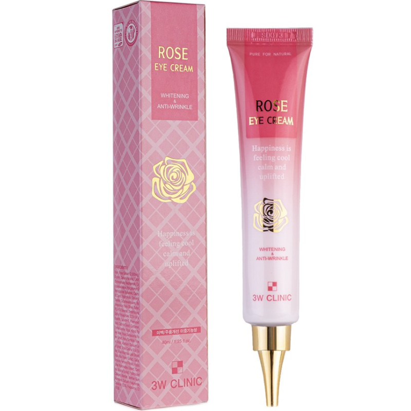

Крем для век с экстрактом розы 3W Clinic Rose Eye Cream 40 мл.