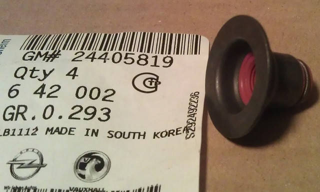 

Сальник клапана GM 24405819 для Z16XEP Z16XE1 Z16XER A16XER A18XER OPEL Astra-G/H/J & 1.8L CHEVROLET Cruze