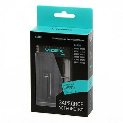 

Зарядное устройство Videx VCH-L200 (Black)