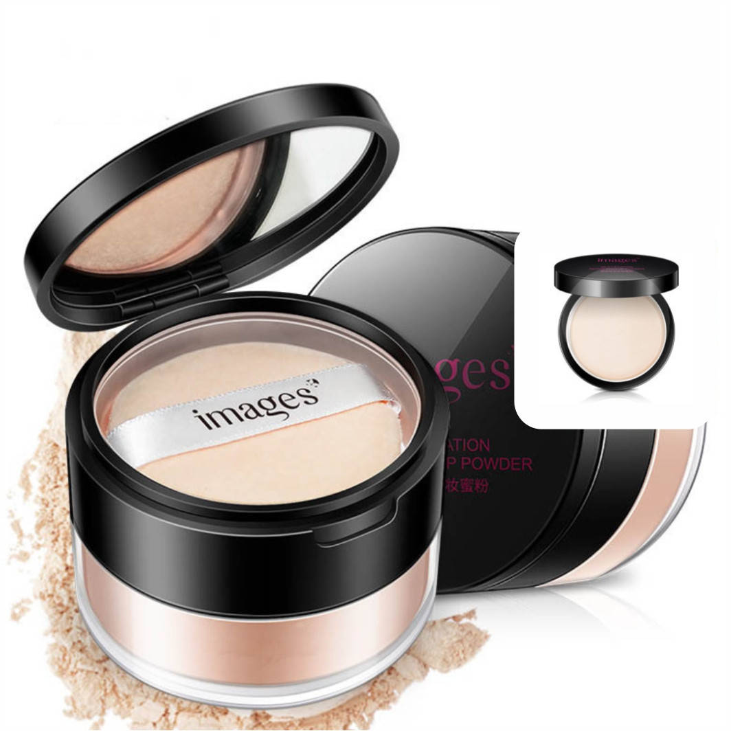 

Рассыпчатая шелковистая пудра Images Professional Make Up (02)