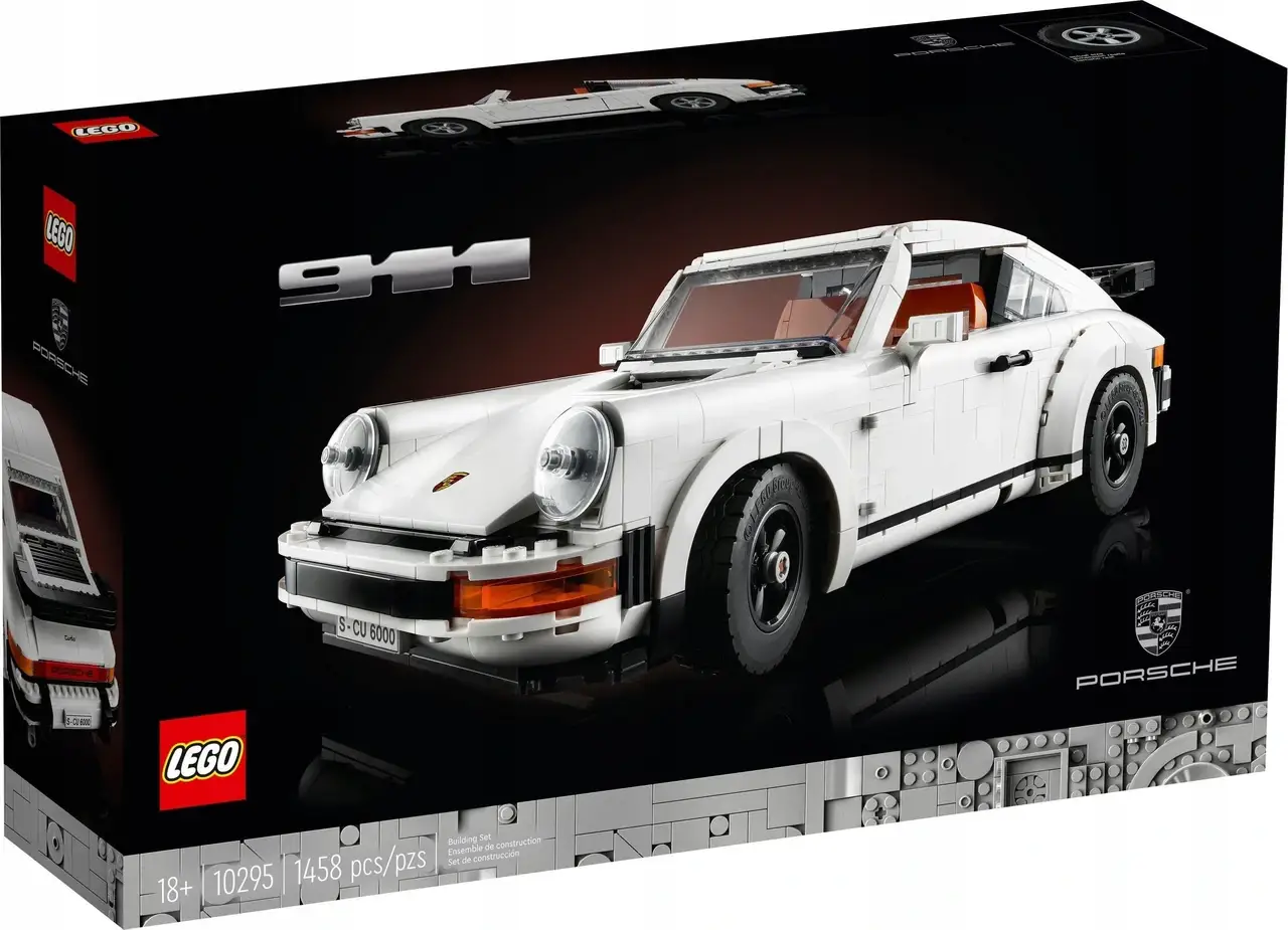 

Конструктор LEGO Porsche 911 10295, Коричневый
