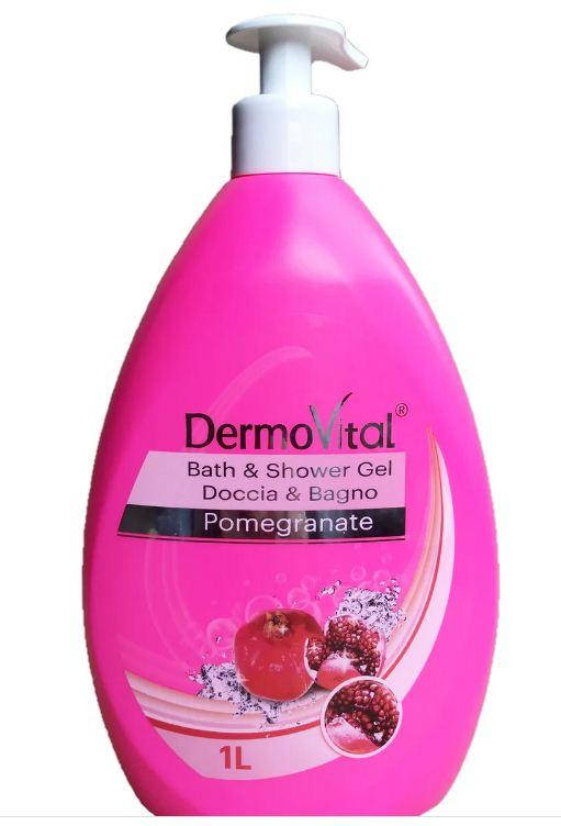 

Гель для душа та ванни DermoVital Bath & Shower Gel Pomegranate 1 л.