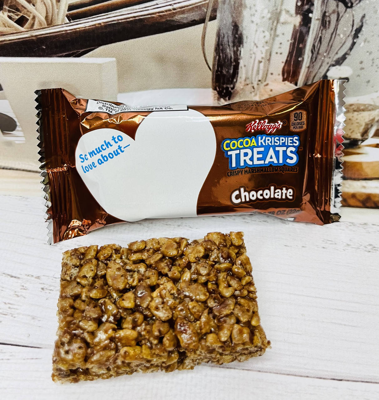 

Батончик з шоколадних рисових пафсів kellogg's Rice Krispies Treats
