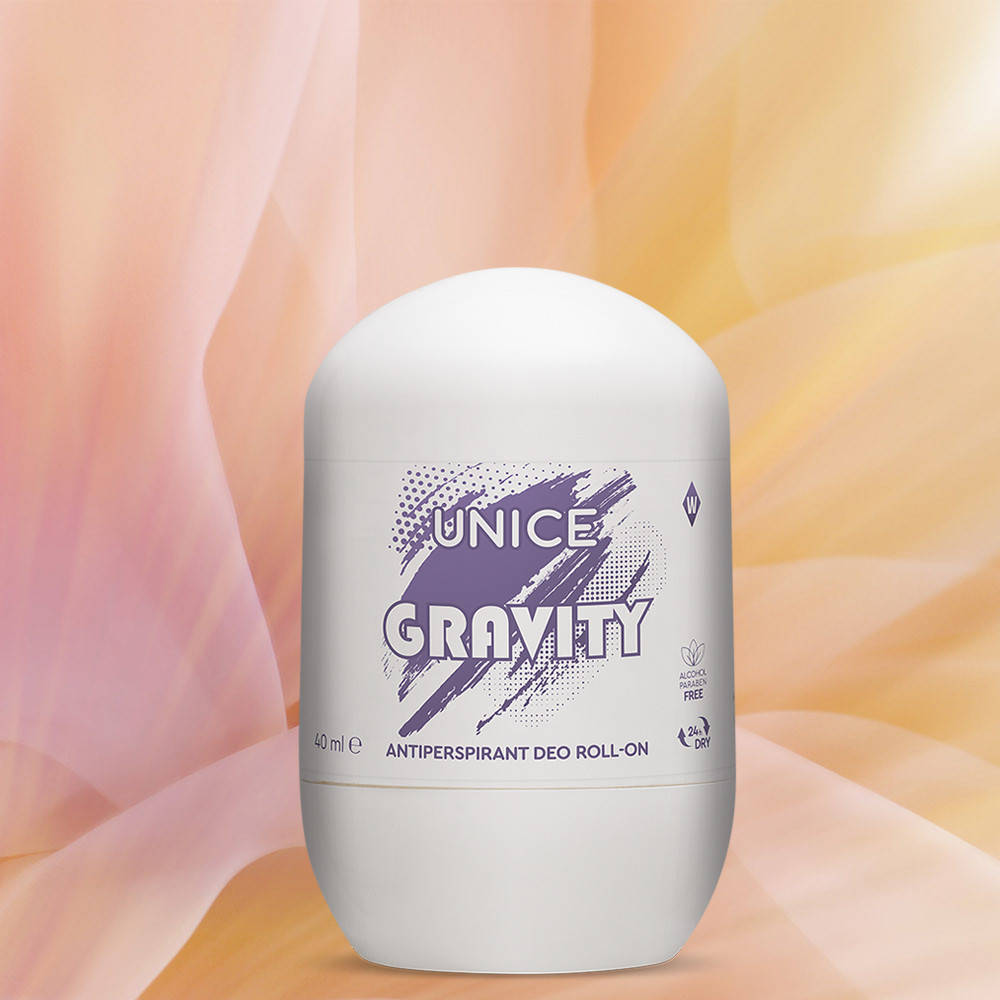

Жіночий роликовий дезодорант-антиперспірант Unice Gravity, 40 мл