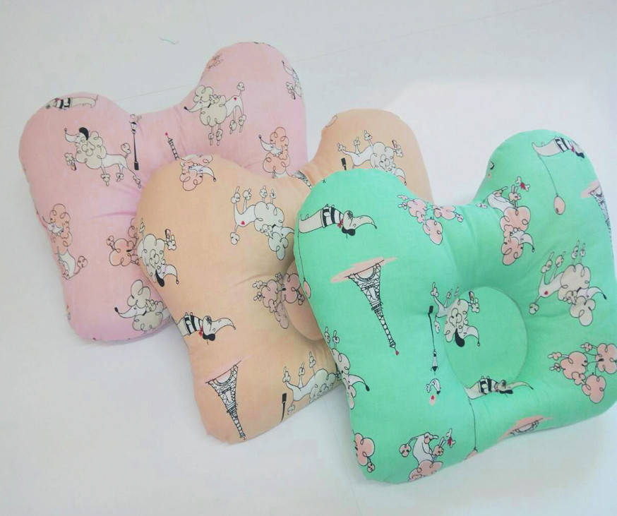 

Ортопедическая подушка для новорожденных Бабочка, Разные цвета