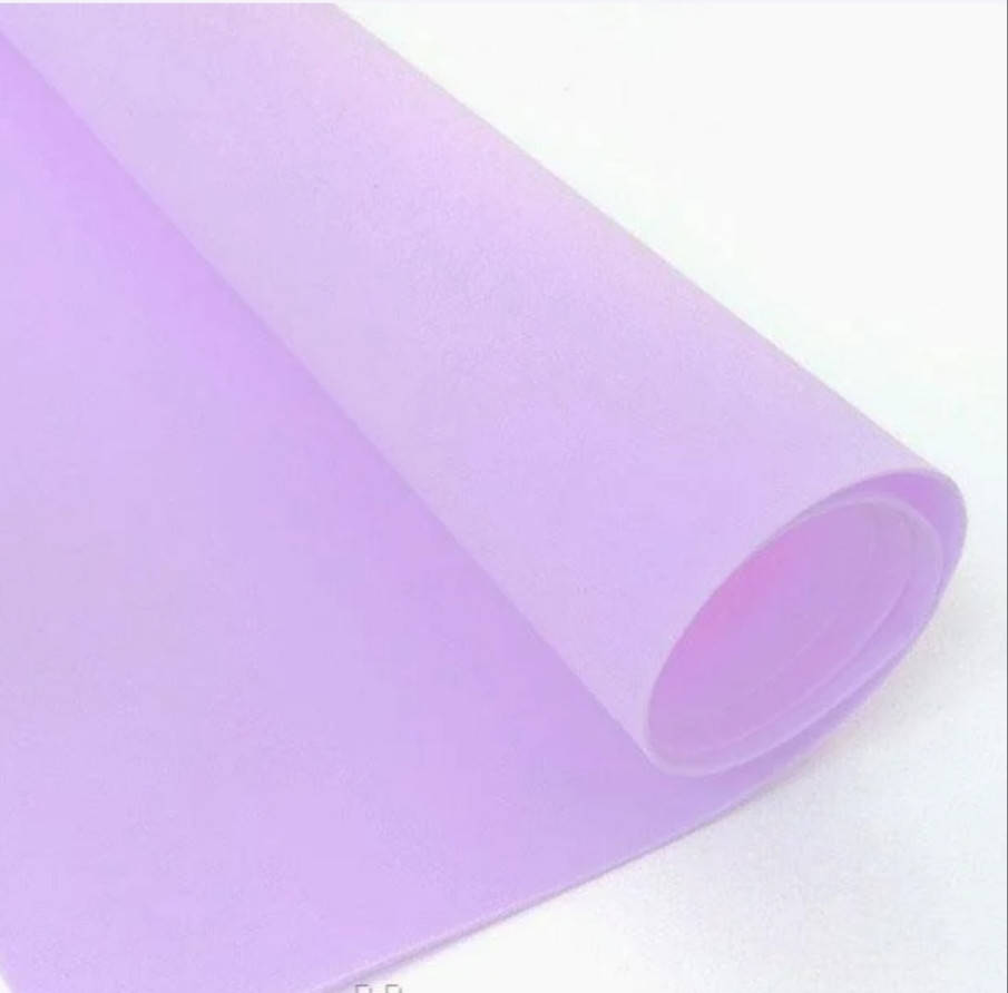 

Фоамиран 1мм зефирный нежная сирень 50х50см