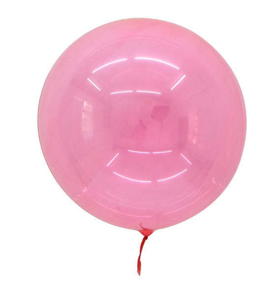 

Воздушный шар bubbles красный 45 см