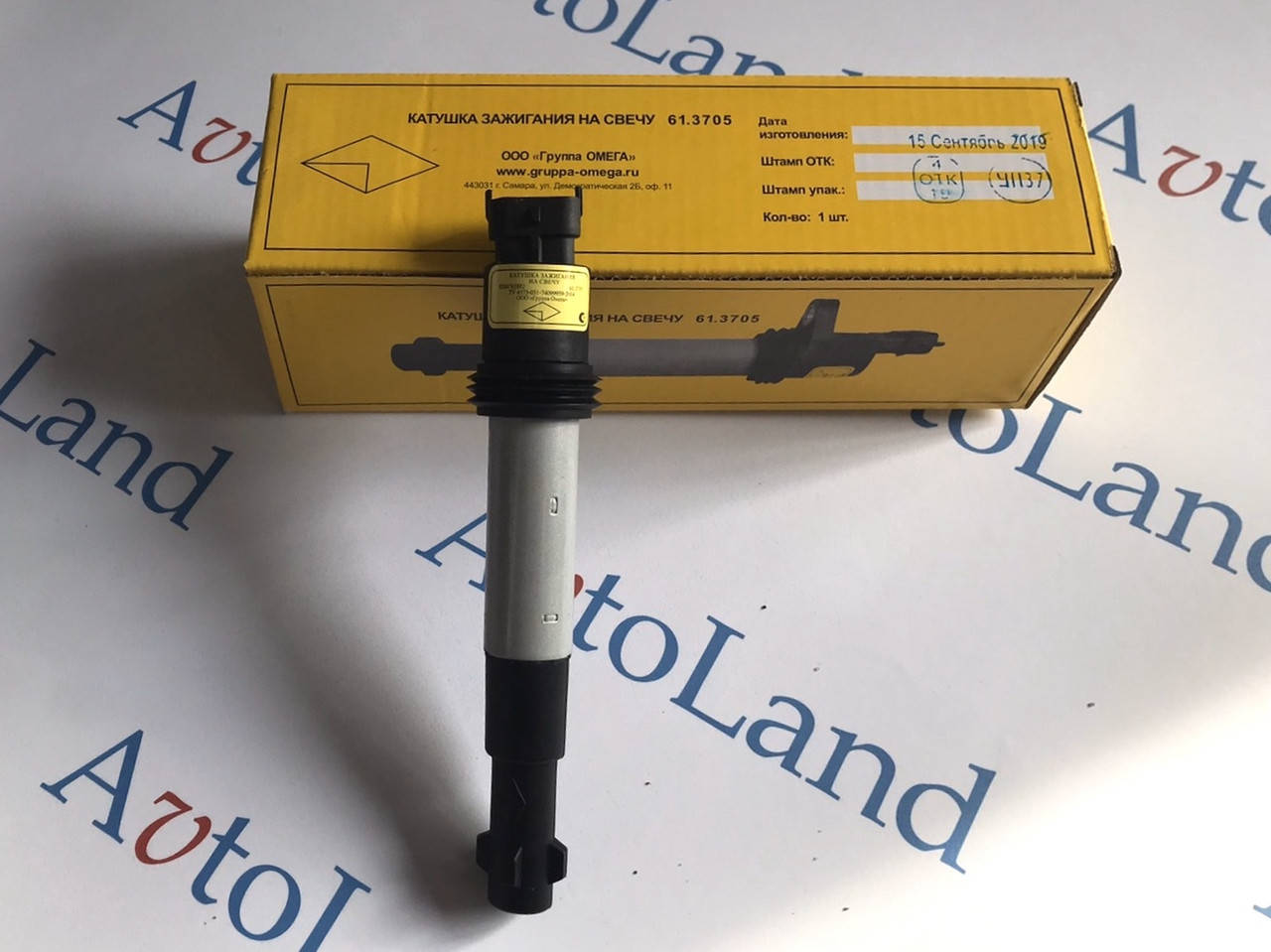 

Катушка зажигания (на свечу 16кл) ВАЗ 2110-12 ОМЕГА