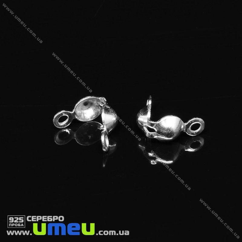 

Каллот Серебро (925 проба), 7х4 мм, 1 шт (SER-031562)