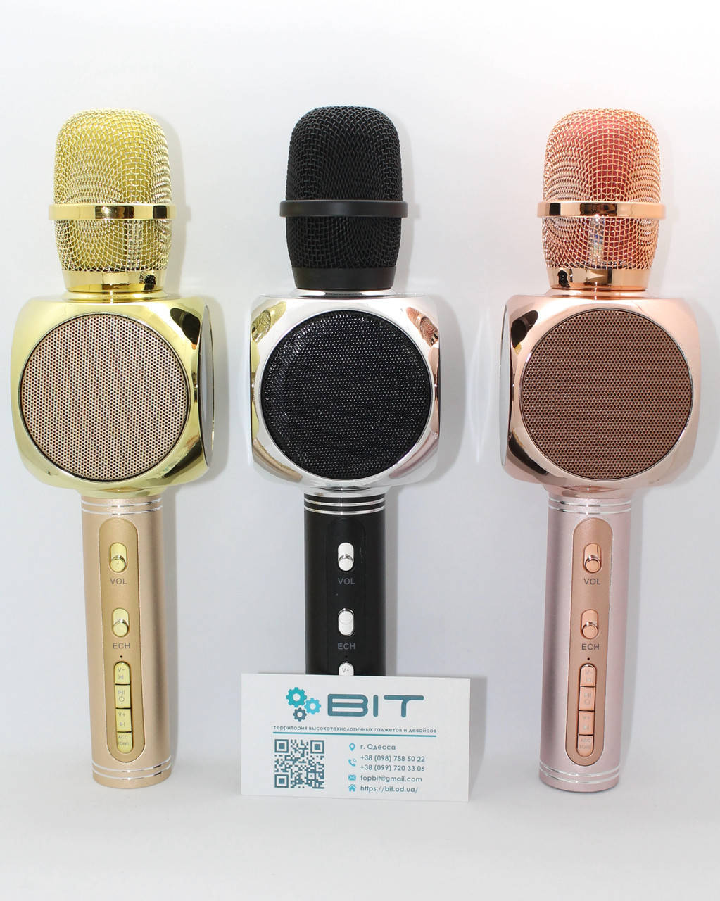 

Беспроводной микрофон караоке YS-63 Bluetooth с динамиком MP3 USB для детей Блютуз