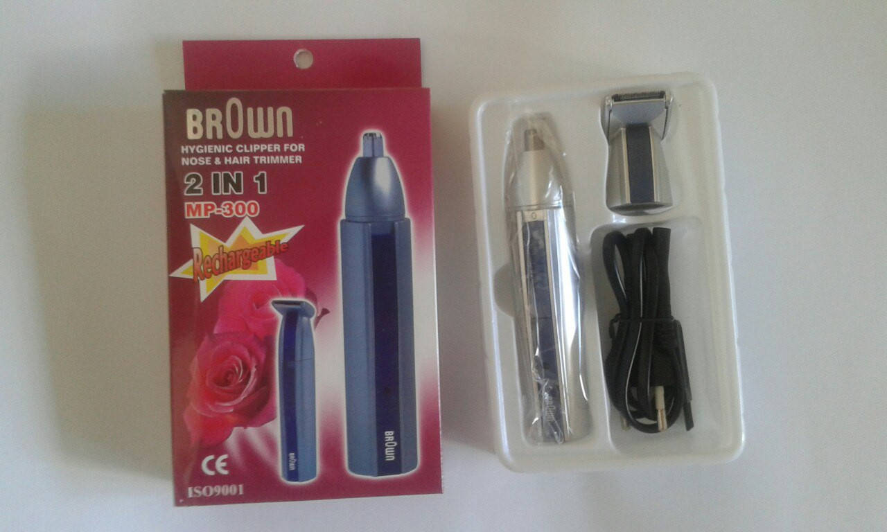 

Триммер BROUN ( Броун 2 в 1) для интимной стрижки